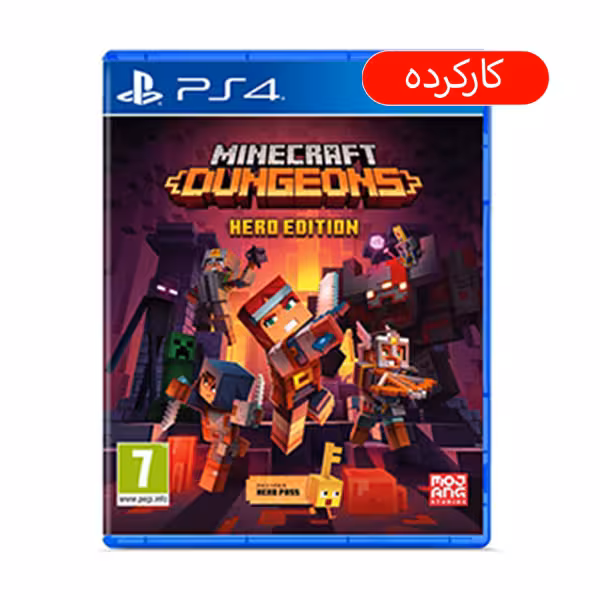 Minecraft Dungeons Hero Edition – R2 – PS4 – کارکرده