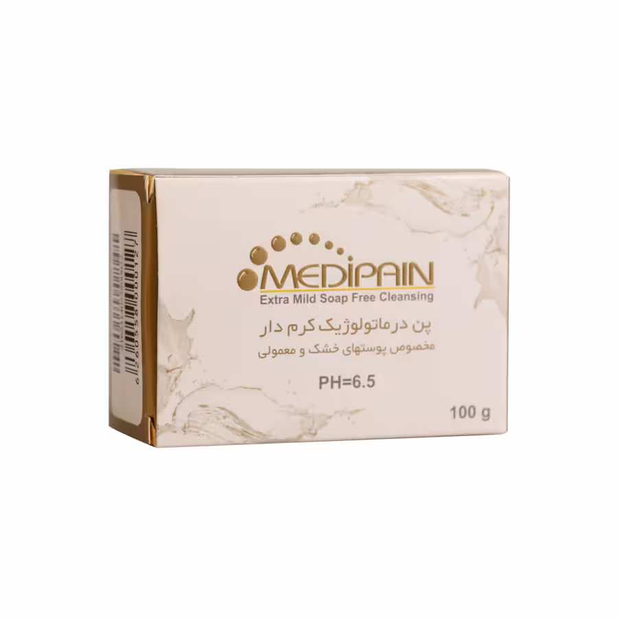 پن درماتولوژیک کرم دار مدیپن مخصوص پوست‌ خشک 100 گرم