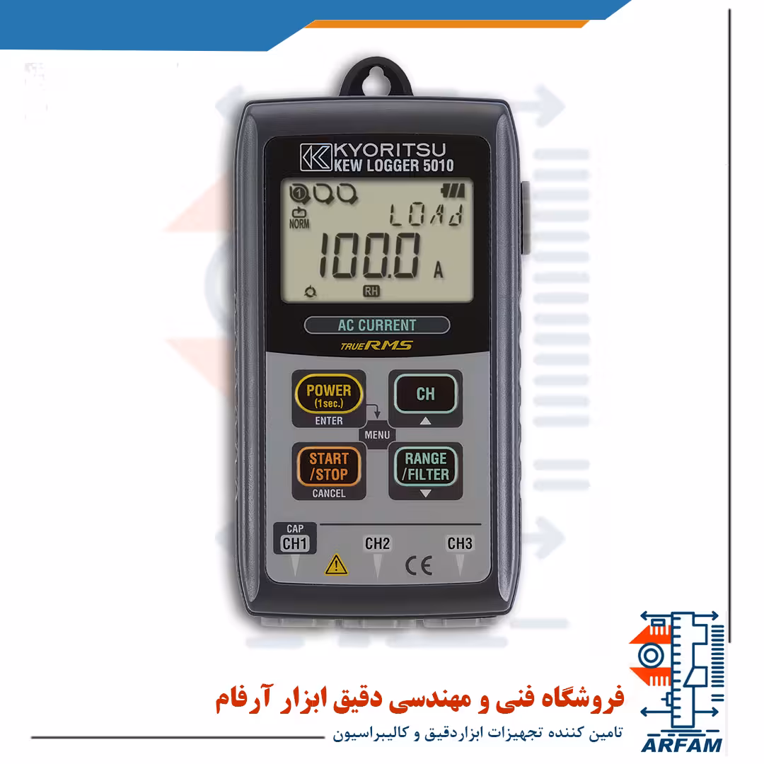 دیتالاگر جریان و ولتاژ کیوریتسو Kyoritsu 5010