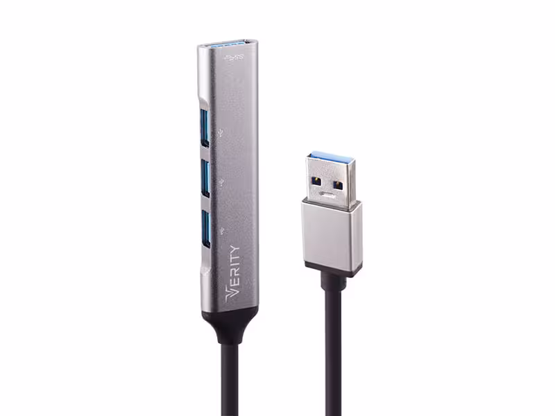 هاب چهار پورت وریتی Verity H409 USB3