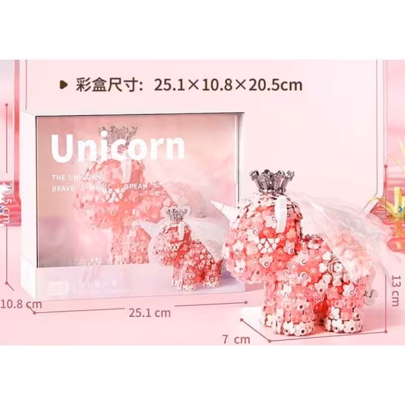 لگو اسب تک شاخ یونیکورن 1363 قطعه طرح گل