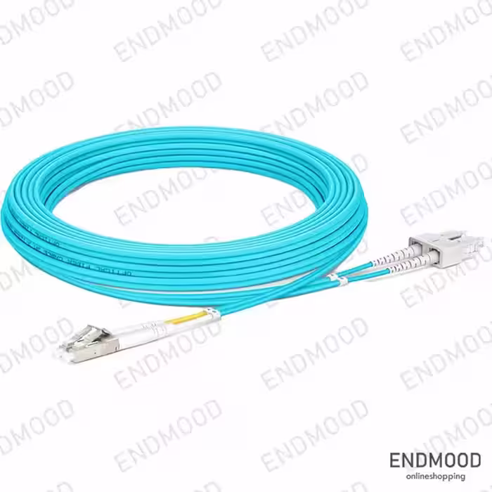 پچ کورد فیبر نوری 2 متری داپلکس Nexans OM3 SC-LC