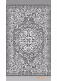 گلیم ماشینی 400 شانه آکرلیک کاشان(امکان پرداخت قسطی)-کد 113