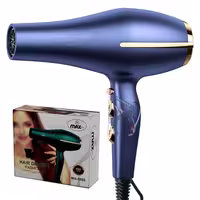 سشوار حرفه ای 5000 وات مکس آبی مدل max ma-8888