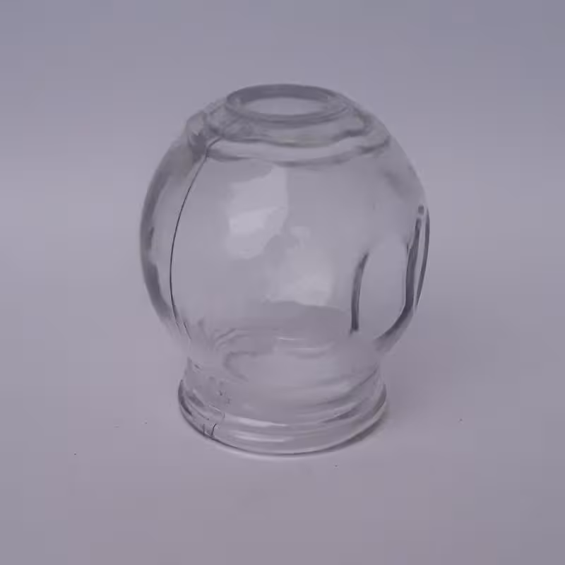 لیوان بادکش گرم شیشه ای حرفه ای شماره 2 (یک عدد کاپ بادکش ) موسسه پژوهشی طبی بازرگانی سیمرغ