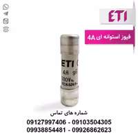 فیوز استوانه ای 38*10 | 4 آمپر ETI