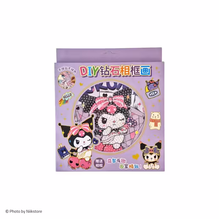 نقاشی الماسی گرد کد 0202