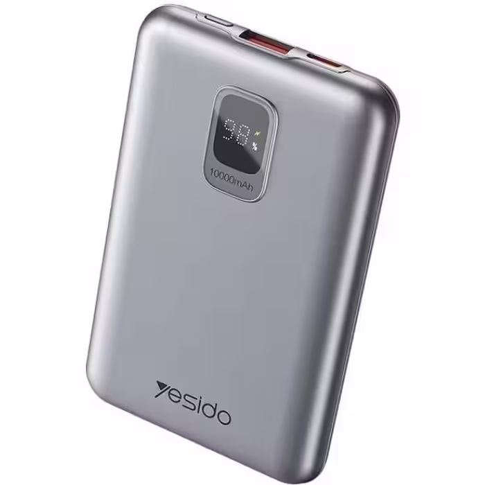 پاوربانک یسیدو مدل YP46 ظرفیت 10000 میلی‌آمپر ساعت Yesido YP46 QC3.0 PD 22.5W
