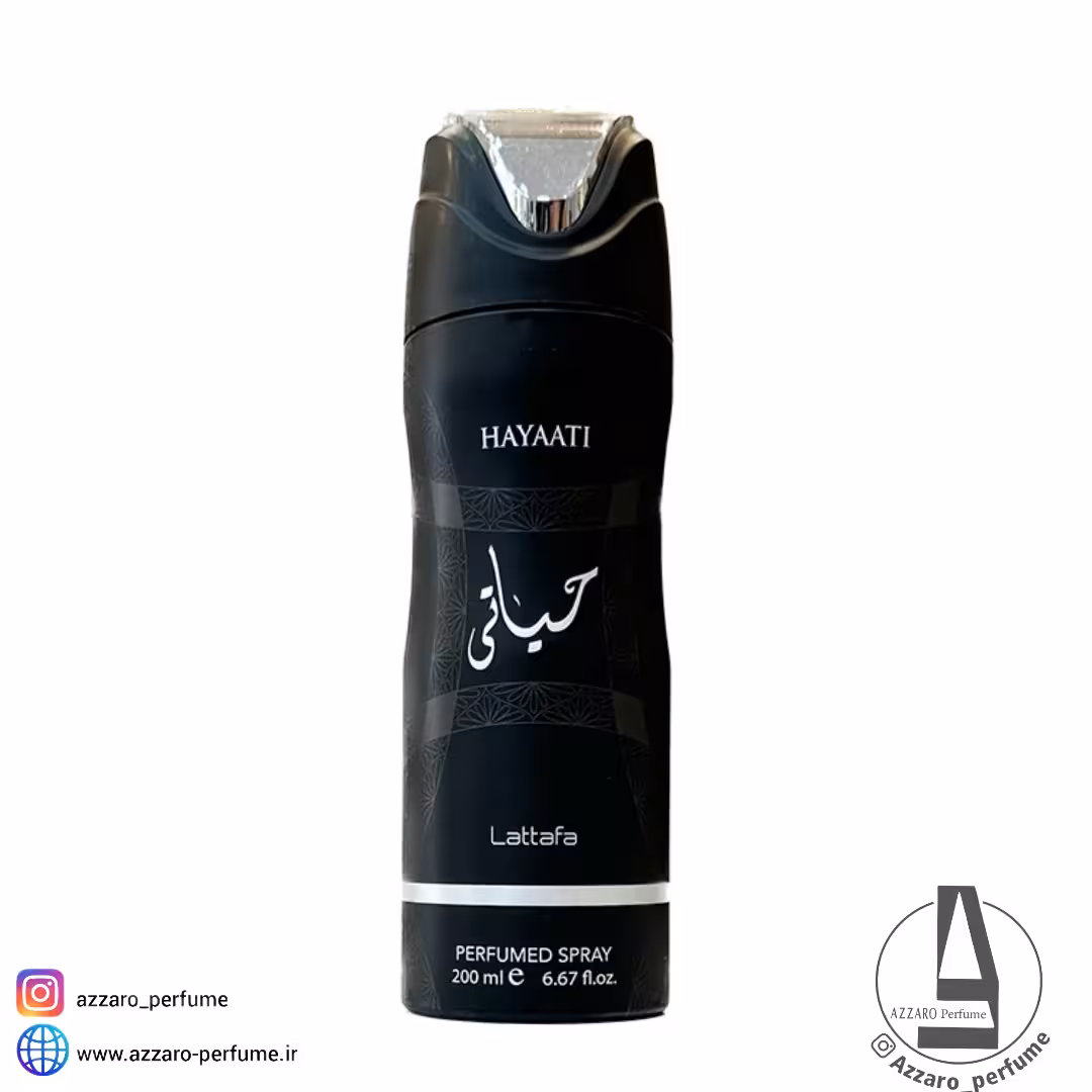 اسپری عربی حیاتی مشکی لطافة حجم 200 میل