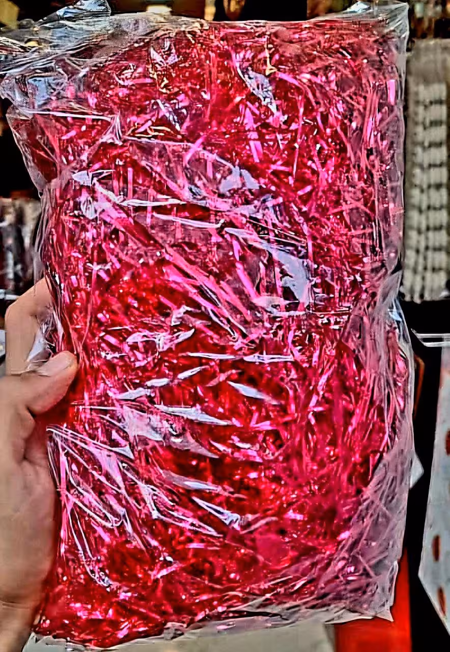 پوشال متالایز لیزری ( 100 گرمی)