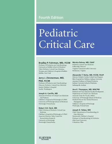 خرید و دانلود نسخه کامل کتاب Fuhrman & Zimmerman's Pediatric Critical Care