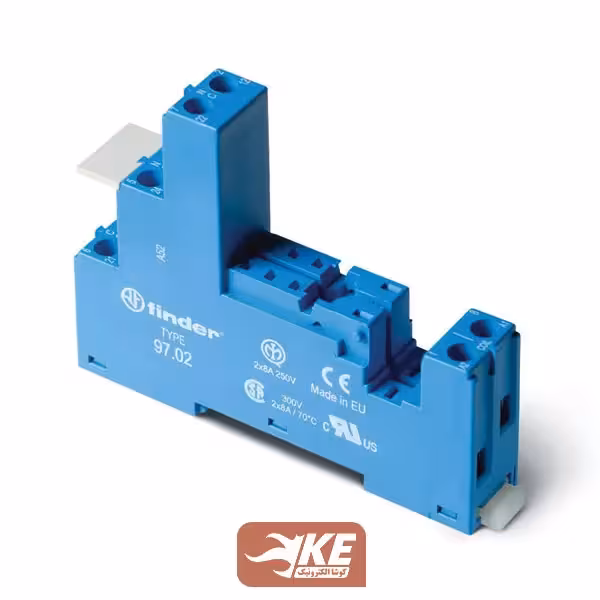 پایه رله دو کنتاکت مخصوص رله‌های سری 4652 فیندر مدل SPA97.02