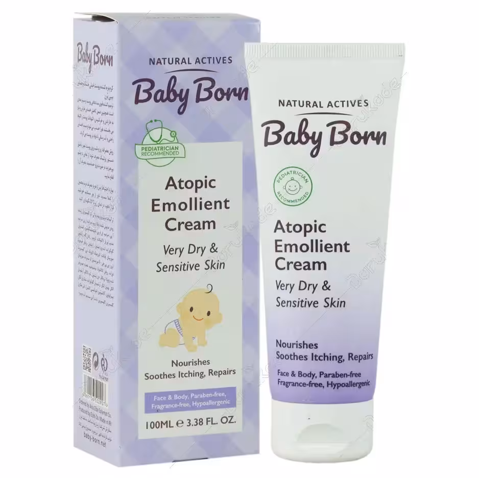 بیبی برن کرم مرطوب کننده پوست خشک و حساس 100 میل Baby Born
