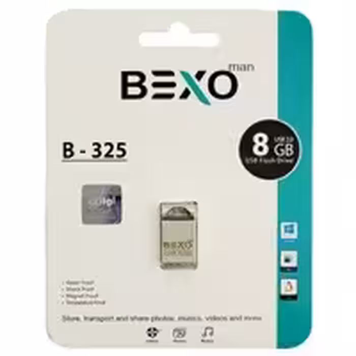 فلش 8 گیگ Bexo B-325 Silver