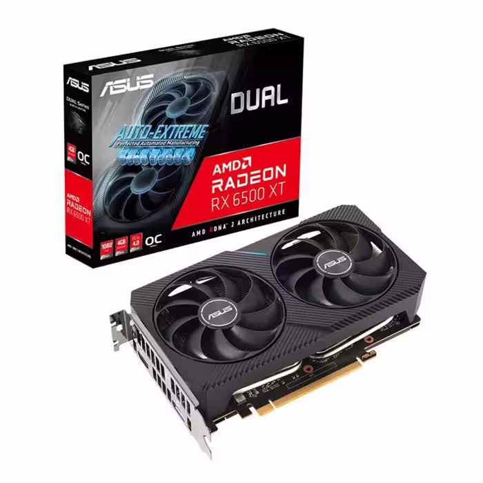 کارت گرافیک ایسوس DUAL RX 6500XT O4G