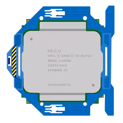 Intel Xeon E5-2637v3 (3.5GHz/4-core/15MB/135W)