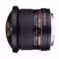 لنز پرایم سامیانگ 12mm Fish-eye F/2.8 برای کانن