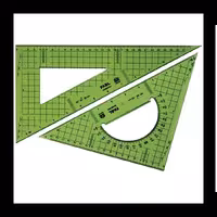 گونیا 35 سانت جفتی (30در45) درجه TABLE بسته  20 عددی 