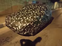 چادر ماشین تفلون ارتشی ( چریکی ) مخصوص جتا وی اس 5 (JETTA VS5)(چهار فصل ، ضد آب و مقاوم به آفتاب)