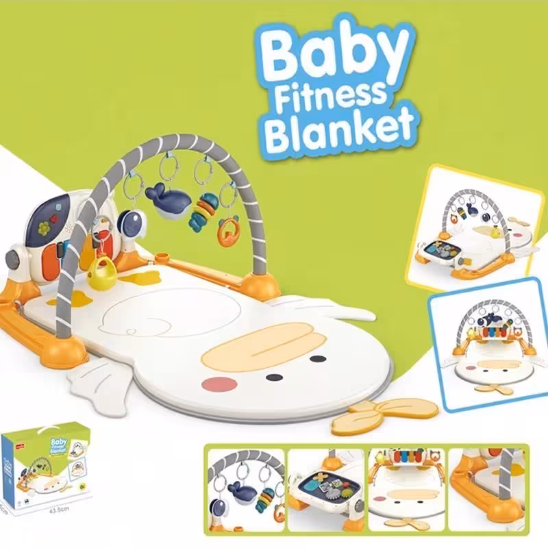 تشک بازی و پیانو نوزاد طرح اردک ویواکیدز  VIVAKIDS