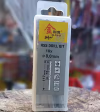 مته 8 میلیمتر استیل 1 عددی برند لیهو HSS