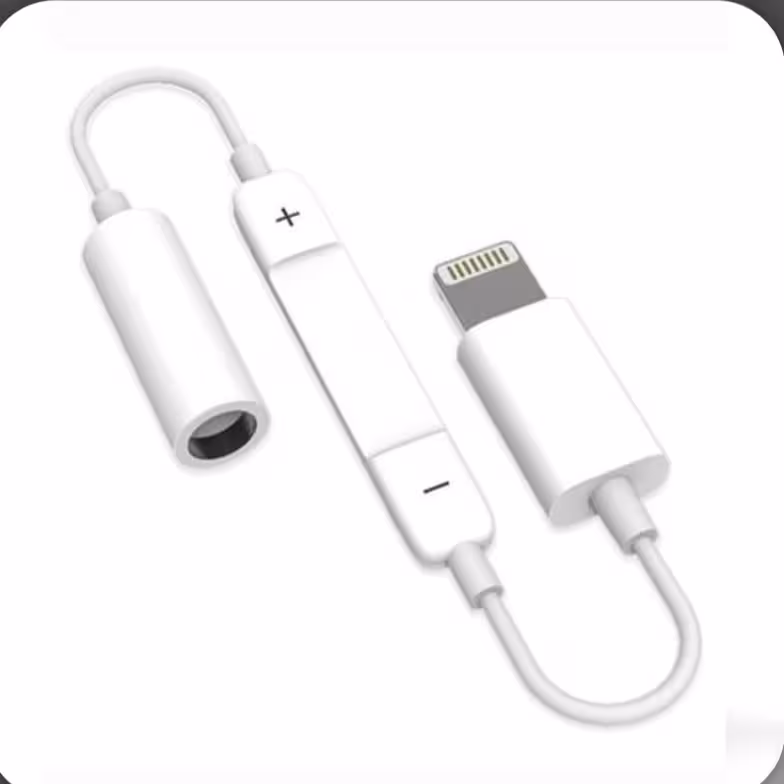 مبدل جک هدفون3.5 میلی متری اپل اصلی