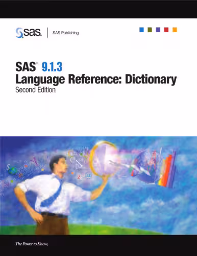 خرید و دانلود نسخه کامل کتاب SAS 9.1.3 Language Reference: Dictionary, Volumes 1-4 ~ 2nd Edition