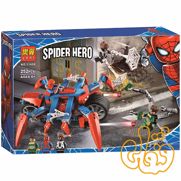 ساختنی لگو اسپایدرمن بر علیه دکتر اختاپوس 11498