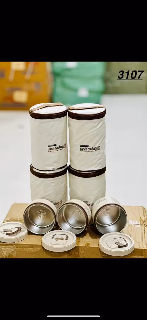 لانچ باکس 3 عددی کیف دار