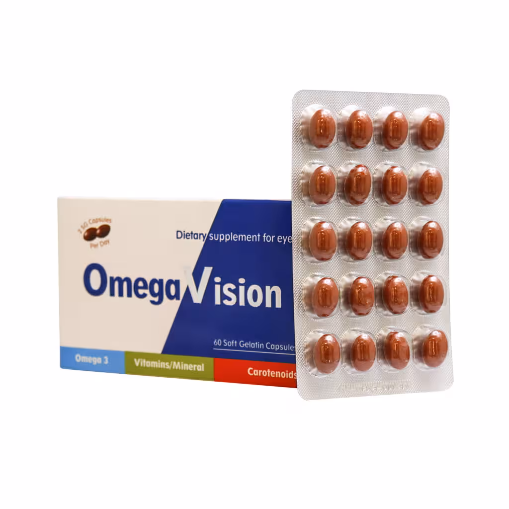 کپسول امگا ویژن دانا 60 عدد DANA OMEGA VISION 60 SOFTGEL