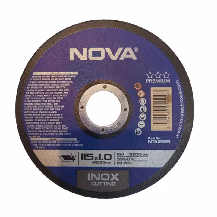 مینی صفحه برش استیل‌بر نوا مدل 2955 بسته پنج عددی