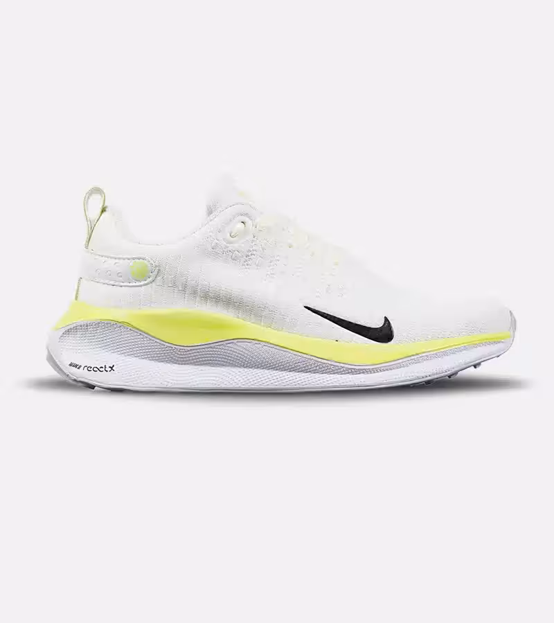 کفش کتانی مردانه و زنانه سفید سبز NIKE infinity RN 4 مدل 7461