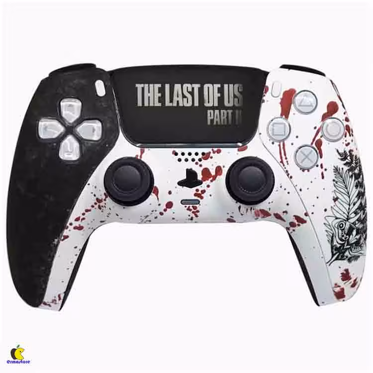 خرید دسته پلی استیشن 5 طرح The Last Of Us Part ll کاستوم شده DualSense