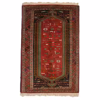 فرش دستباف دو و نیم متری مدل خراسان کد 40201134