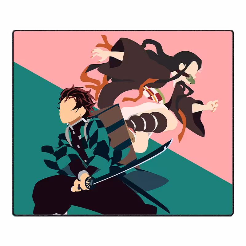 ماوس پد گیمینگ طرح Demon Slayer