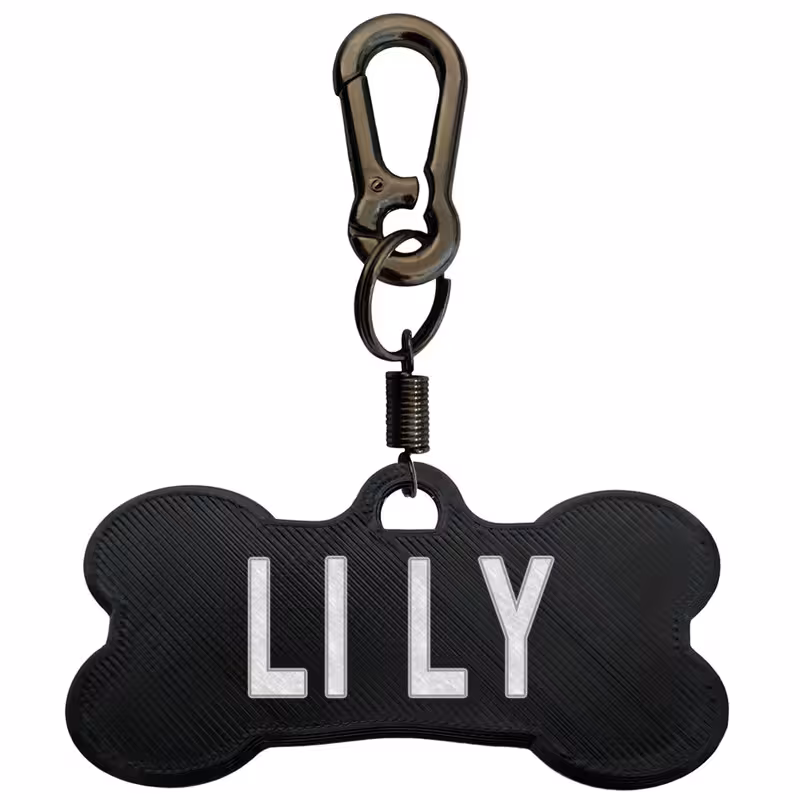 پلاک شناسایی سگ مدل Lily | چاوه