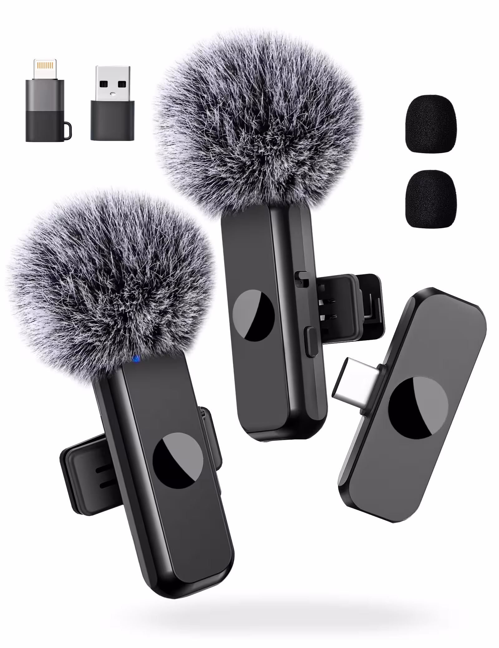 میکروفن یقه ای دو عددی