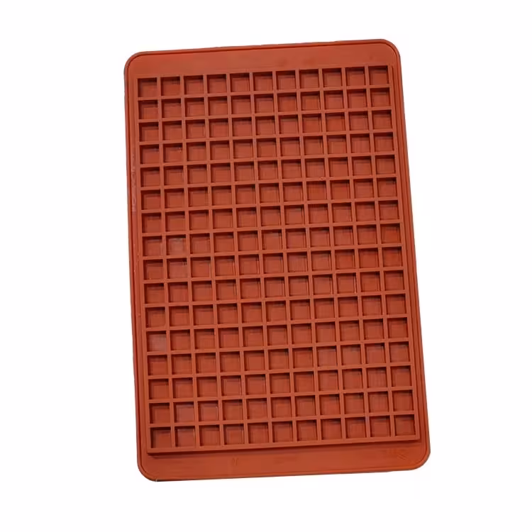 قالب سیلیکونی شکلات، پاستیل و حبه قند تزیینی مدل مربع