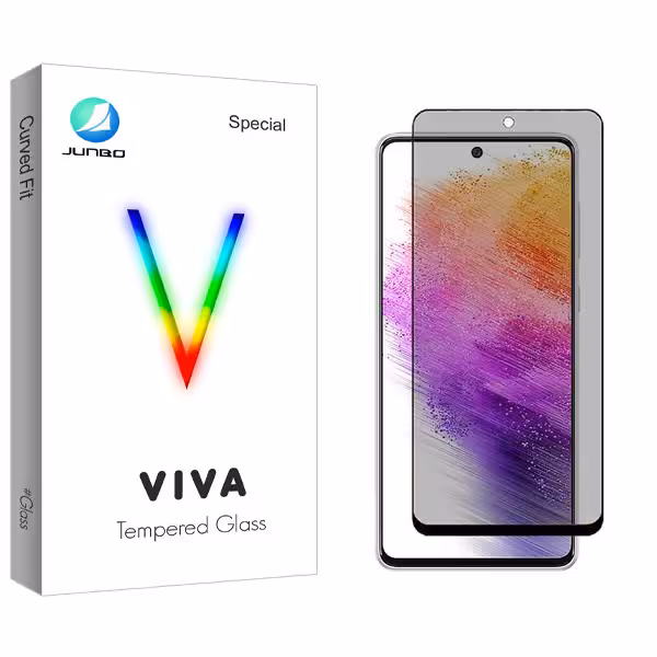 محافظ صفحه نمایش حریم شخصی جانبو مدل Viva مناسب برای گوشی موبایل سامسونگ Galaxy A73 5G