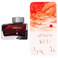 جوهر خودنویس استیل فرم تیلت قرمز STILFORM Tilt ink bottle red