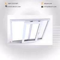 پنجره UPVC اندازه 1/5 در 1/8 (( اقساط یک ساله ))