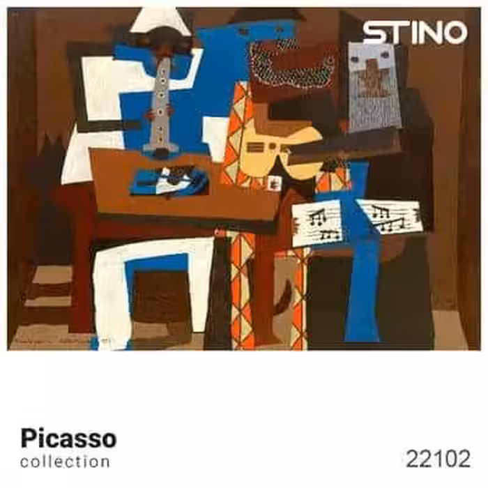 پازل شیشه ای استینو 260 تکه طرح پیکاسو (کد 22102)،(باجعبه)