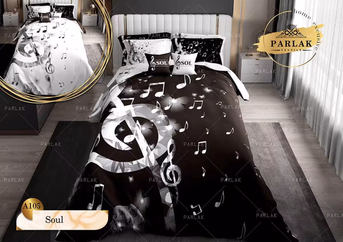 روتختی طرح روح دونفره برند پارلاک کد A105