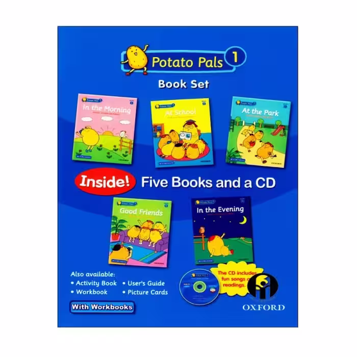 Potato Pals 1 Book Set پوتیتو پالس یک