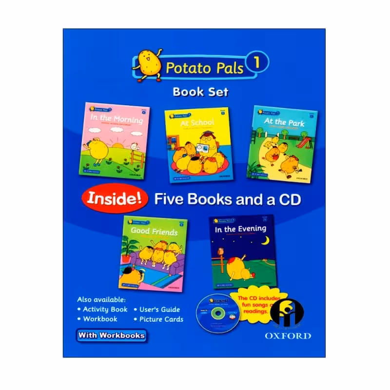 Potato Pals 1 Book Set پوتیتو پالس یک