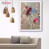 تابلو گالری استاربوی طرح گل مدل هنری L58