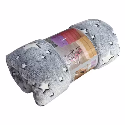 پتو مدل شبنما کد 002 سایز 240x220 سانتی متر