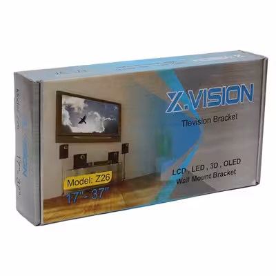پایه دیواری متحرک تلویزیون ایکس ویژن مدل Z26 مناسب برای تلویزیون های 17 تا 37 اینچ