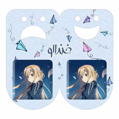 پیکسل خندالو مدل آسونا یوکی انیمه هنر شمشیر زنی آنلاین کد 12066 به همراه مگنت