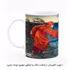 ماگ هومرو طرح نقاشی فرشته مدل MG7956